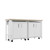 Manhattan Comfort Fortress 3pc Cabinet and 1.0 Work Table Sets