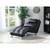 Coaster Furniture Dilleston Black Chaise
