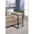 Coaster Furniture Beck Cement Black Accent Table
