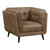 Coaster Furniture Thatcher Brown Button Tufted Chair