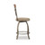 Powell Furniture Hamilton Taupe Beige Swivel Counter Height Stool