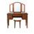Powell Furniture Cherry Off White Vanity Set