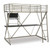 Powell Furniture Pewter Youth Z Loft Bed