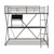 Powell Furniture Pewter Youth Z Loft Bed