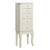 Powell Furniture White Solid Wood Jewelry Armoire