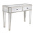 Powell Furniture Silver 2 Drawers Mirrored Console