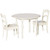 Powell Furniture Torri White Table and 2 Chair Set