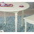 Powell Furniture Torri White Table and 2 Chair Set