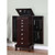 Powell Furniture Merlot Contemporary Jewelry Armoire