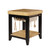 Powell Furniture Color Story Black Natural Kitchen Island