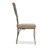 2 Powell Furniture Hamilton Taupe Beige Dining Chairs