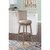 Powell Furniture Davis Beige Barstool