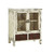 Powell Furniture Parcel Antiqued White Console