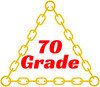G-70 Tow Chain | 5/16" Chain With 15" J Hook | Grab, R, T and Mini J Hook on Other End