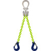 EDOS High Visibility Alloy Chain Sling by all-Aloy a Western Sling Company Brand