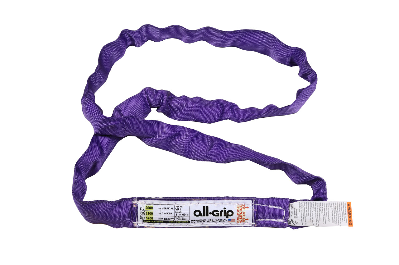 VR all-Grip Polyester Round Sling Endless - all-Grip Vehicle Recovery