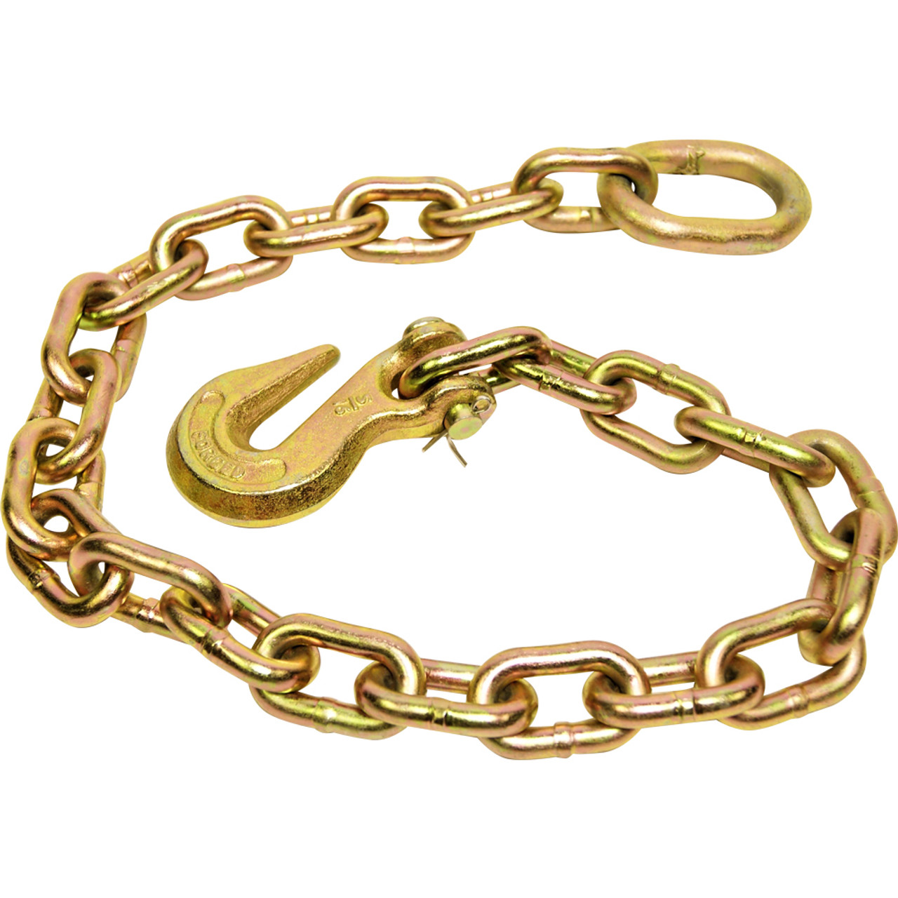 G-70 Tow Chain, 5/16 Chain With 15 J Hook