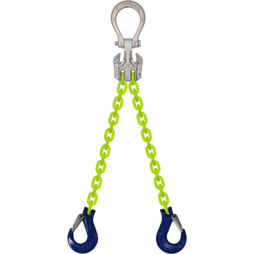 Grade 100 Adjustable Eliminator all-Aloy Double Hi-Vis Chain Sling