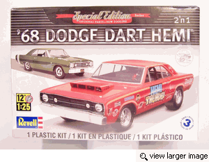 Revell 1968 Dodge Dart Hemi 2 N 1 Model Kit 1 25 Hoppin Hydros