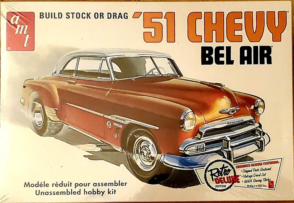 amt 51 chevy bel air