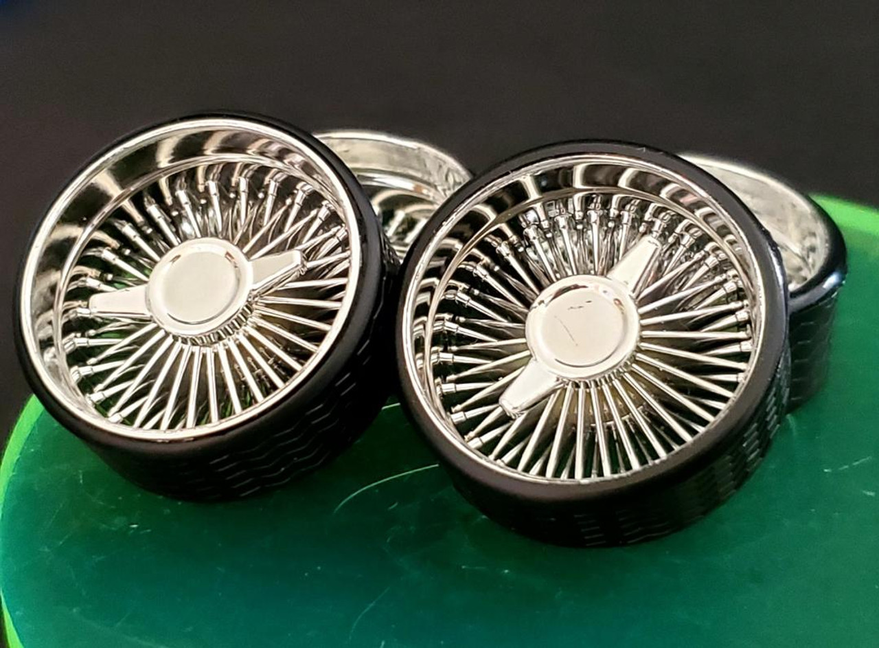 1/24 - 1/18 SUPER SPOKES FAT CAP K/O LOWRIDER SPOKED Rim