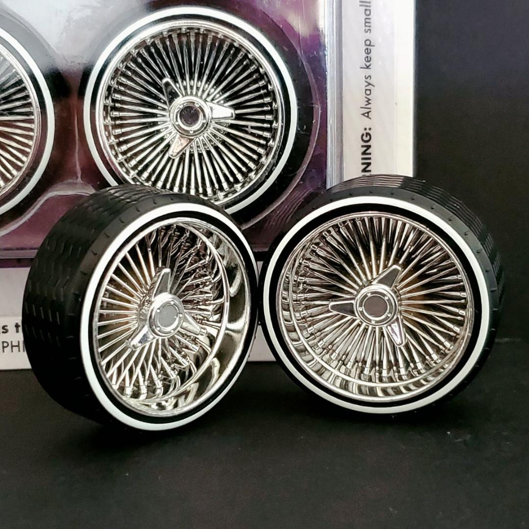 1/18 SUPER SPOKES LOWRIDER SPOKED ZENITH Style 3 Prong K/O Rim