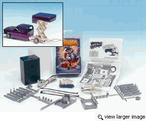 1/24 Scale Hydraulic Dancer Chassis With 3 Wheel T's - Model Car Lowrider Frame