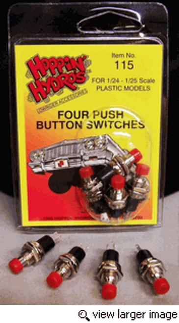 Four Push Button Hydraulic Kit Switches
