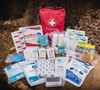 120-PIECE Custom-Curated First Aid Kit (RED)