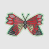 Red Butterfly Gear Patch
