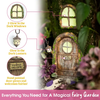 Fairy Door with Light and Windows – Glow in the Dark