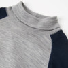 Merino Wool Roll Neck Top (1-2yrs)-29058