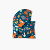 Kids Playful Prints Fleece Under Cover Overhood | Turtle Fur