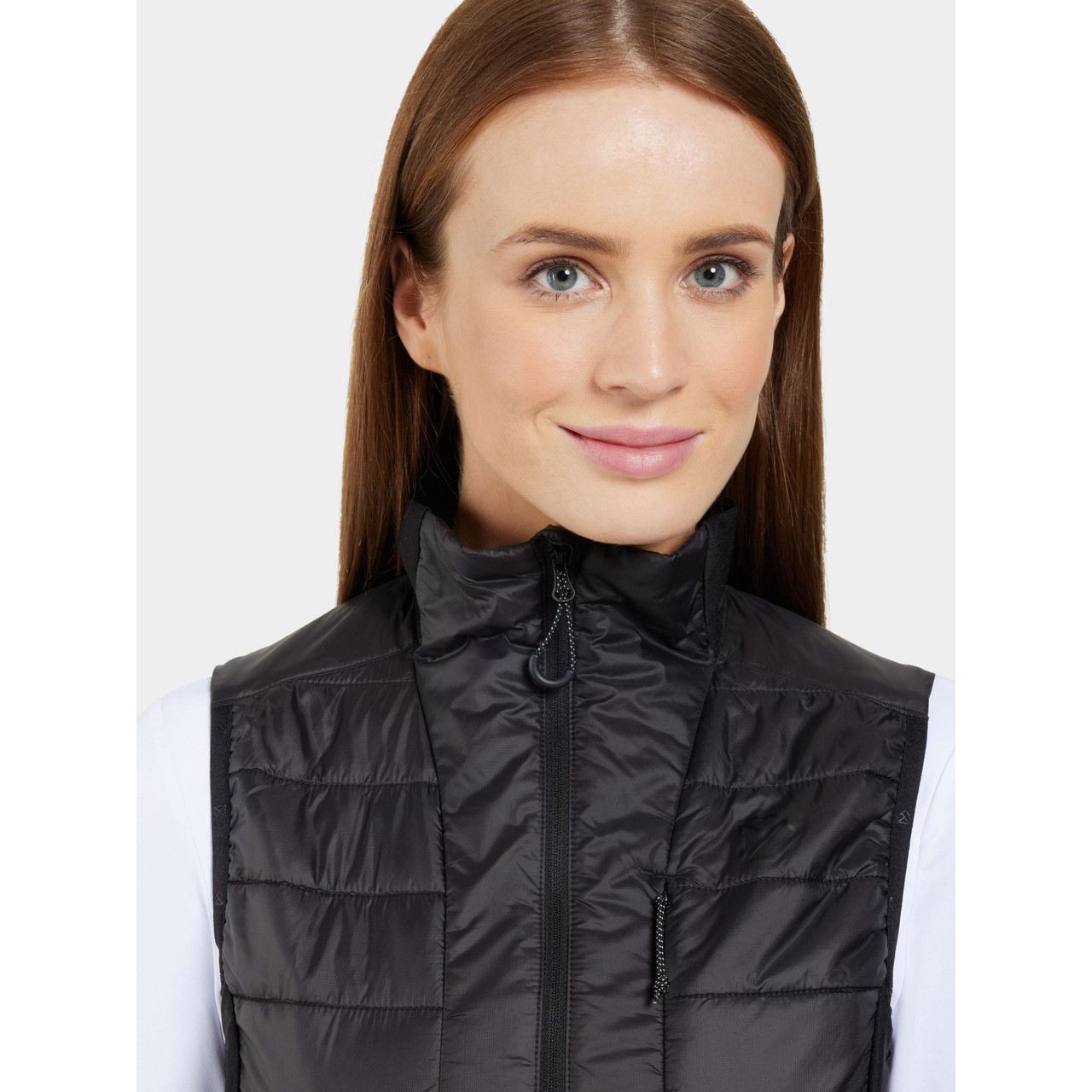 美品　LOU ANDREA 2WAY DOWN VEST Apres Jour LOU ANDREA Two-Way Down Vest