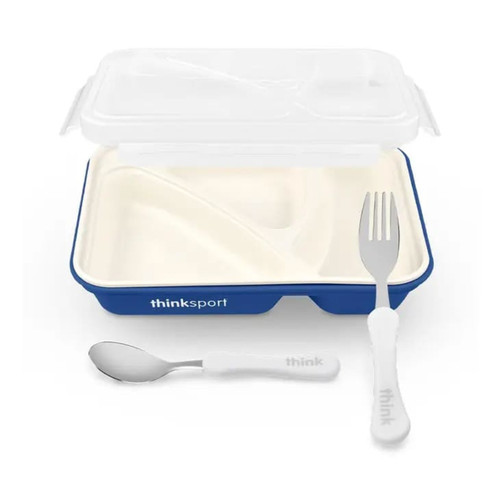 Airtight Lunch Container with Fork Spoon-27712