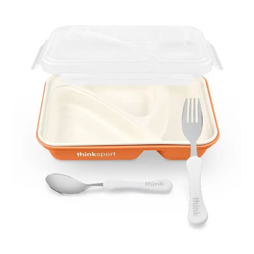 Airtight Lunch Container with Fork Spoon-27713