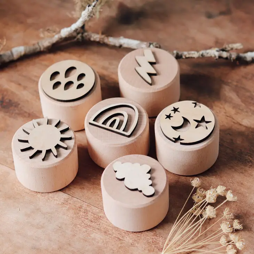 Weather Wooden Stampers