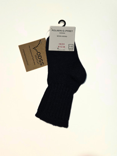 ODSS (Re)PLAY - Polarn O. Pyret Thick Wool Socks. Size 9-12m