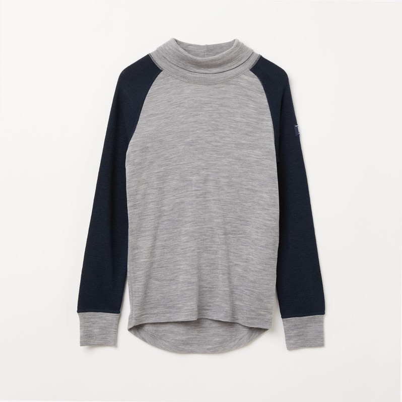 Merino Wool Roll Neck Top (1-2yrs)-29058