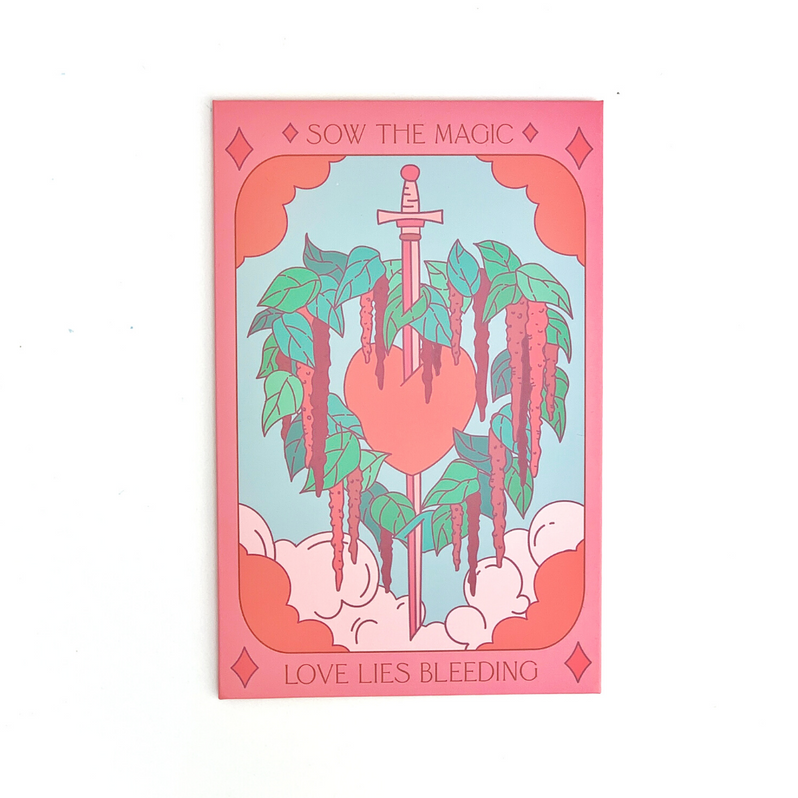 Love Lies Bleeding Tarot Seed Packet - Thumbnail 3