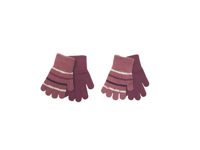 ODSS (Re)PLAY 125936 - Polarn O. Pyret 2Pack Knitted stretch gloves. Size 6M-4Y