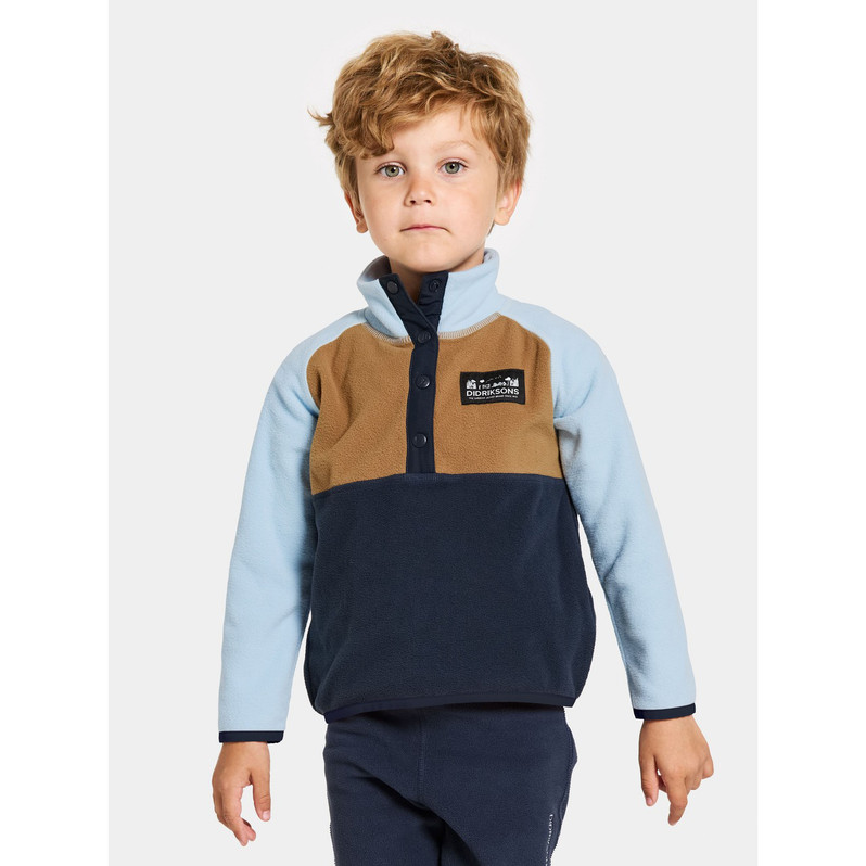Monte Half Button Kids Fleece Jacket