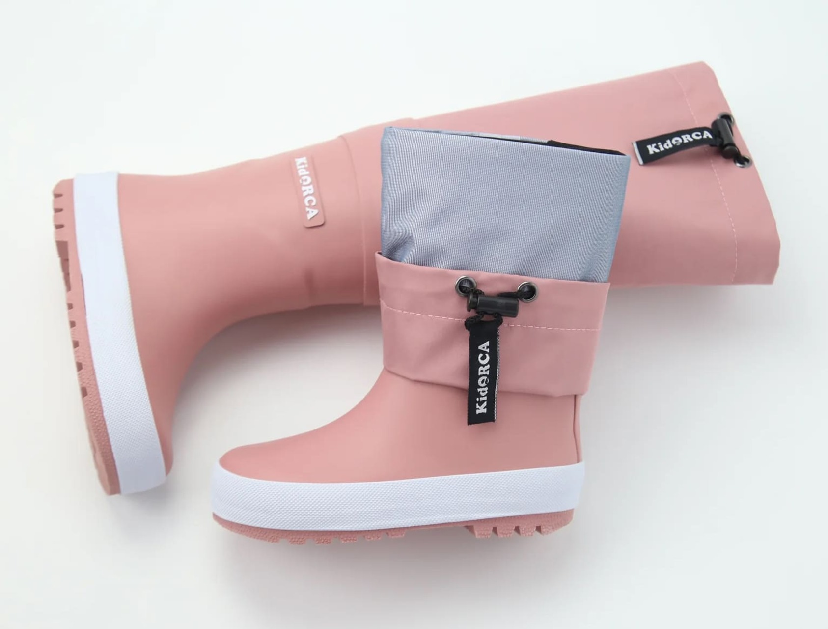 KidORCA Kids Rain Boots with Above Knee Waders