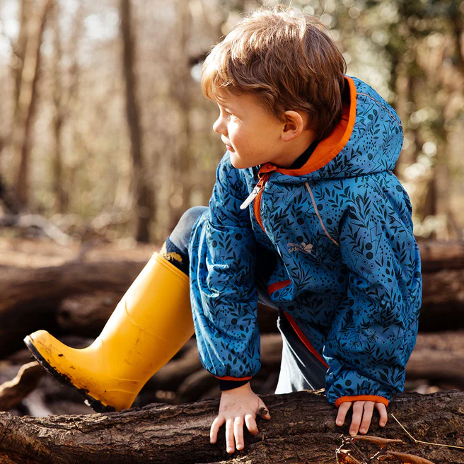 Muddy Puddles Classic Wellie Style Rain Boots-Yellow