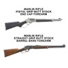 End Cap Forend vs. Barrel Band Forend 150-9004 Marlin PewView Lever Stock Set (Root Beer) for Rifle Calibers 45-70 & 30-30