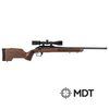 319-116021 MDT Timbr Core Chassis Stock Checkered Walnut