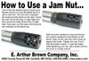 How to Use a Jam Nut