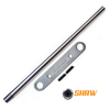 Shaw Savage Barrels - 24" Varmint Contour Stainless