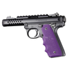 787-79086 Hogue Rubber Grip w/Finger Grooves Fits Ruger MKIV 22/45