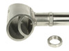 JP Competition Jam Nut for Compensator, 5/8x24, Stainless .875
